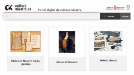 Portal digital de la Cultura Navarra.